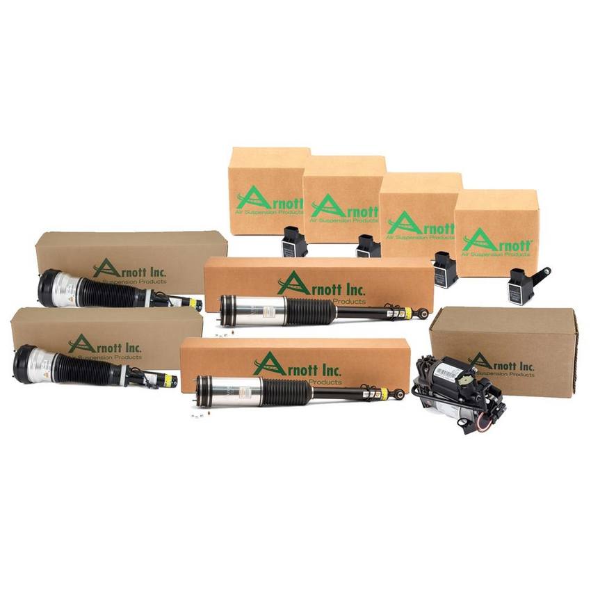 Mercedes Suspension Strut Assembly Kit - Front and Rear (with Airmatic) 220320501380 - Arnott 4003120KIT